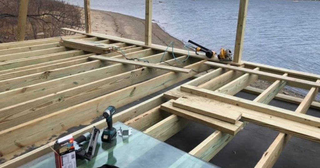 Residential roofing project by Clough Construction in Andover, Massachusetts.
