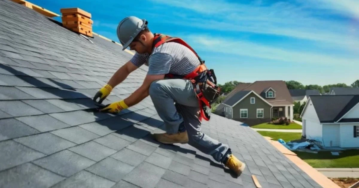 Professional roof repair completed by Clough Construction in Greater Boston, Massachusetts.