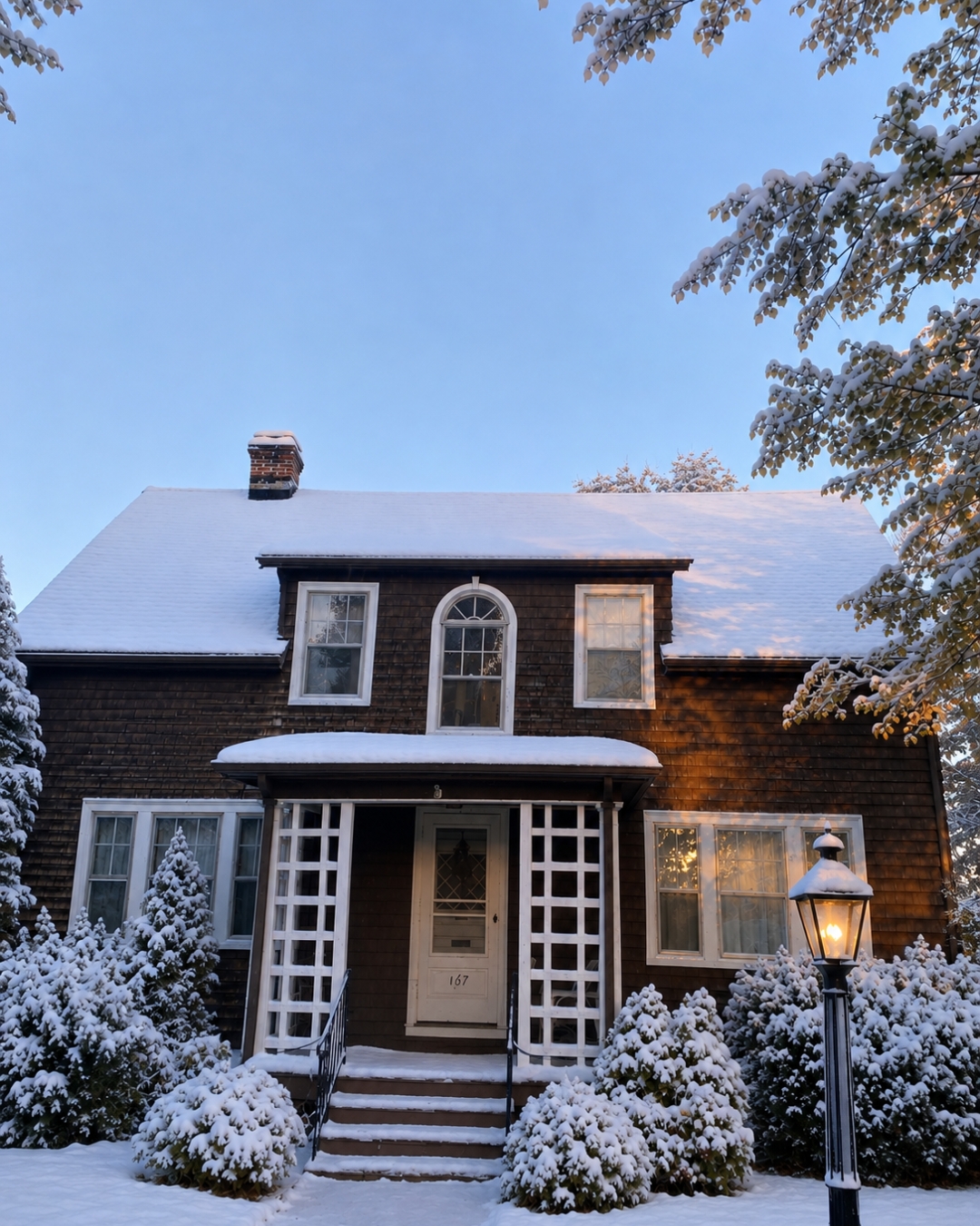 Professional roof repair designed to protect a Massachusetts home from New England weather.