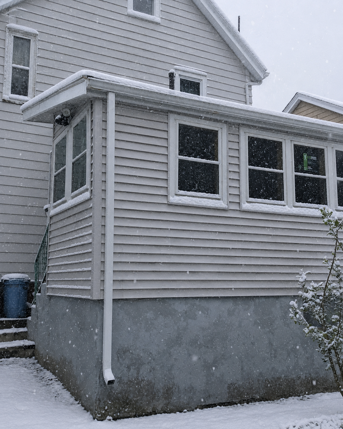 Completed residential siding installation designed for New England weather on a Massachusetts home.